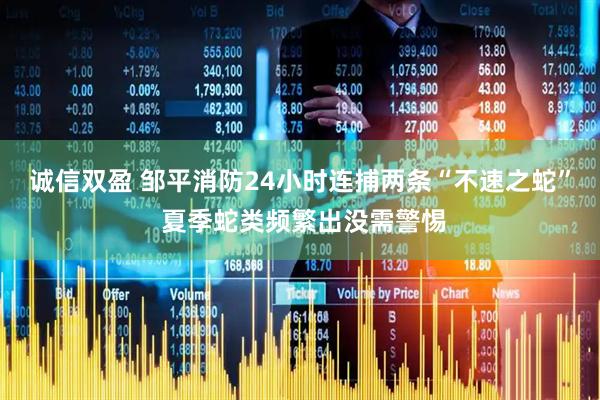 诚信双盈 邹平消防24小时连捕两条“不速之蛇” 夏季蛇类频繁出没需警惕