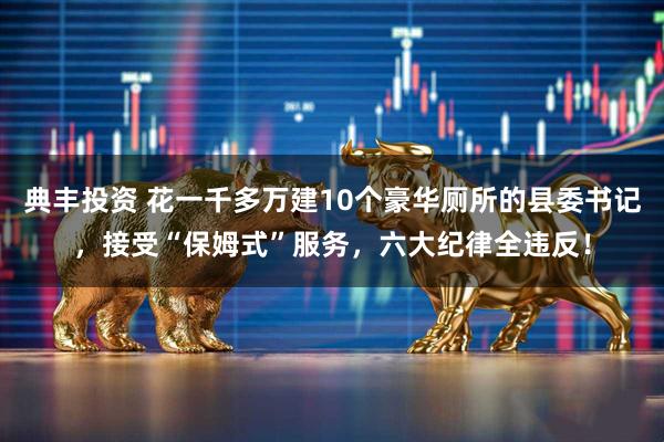 典丰投资 花一千多万建10个豪华厕所的县委书记，接受“保姆式”服务，六大纪律全违反！